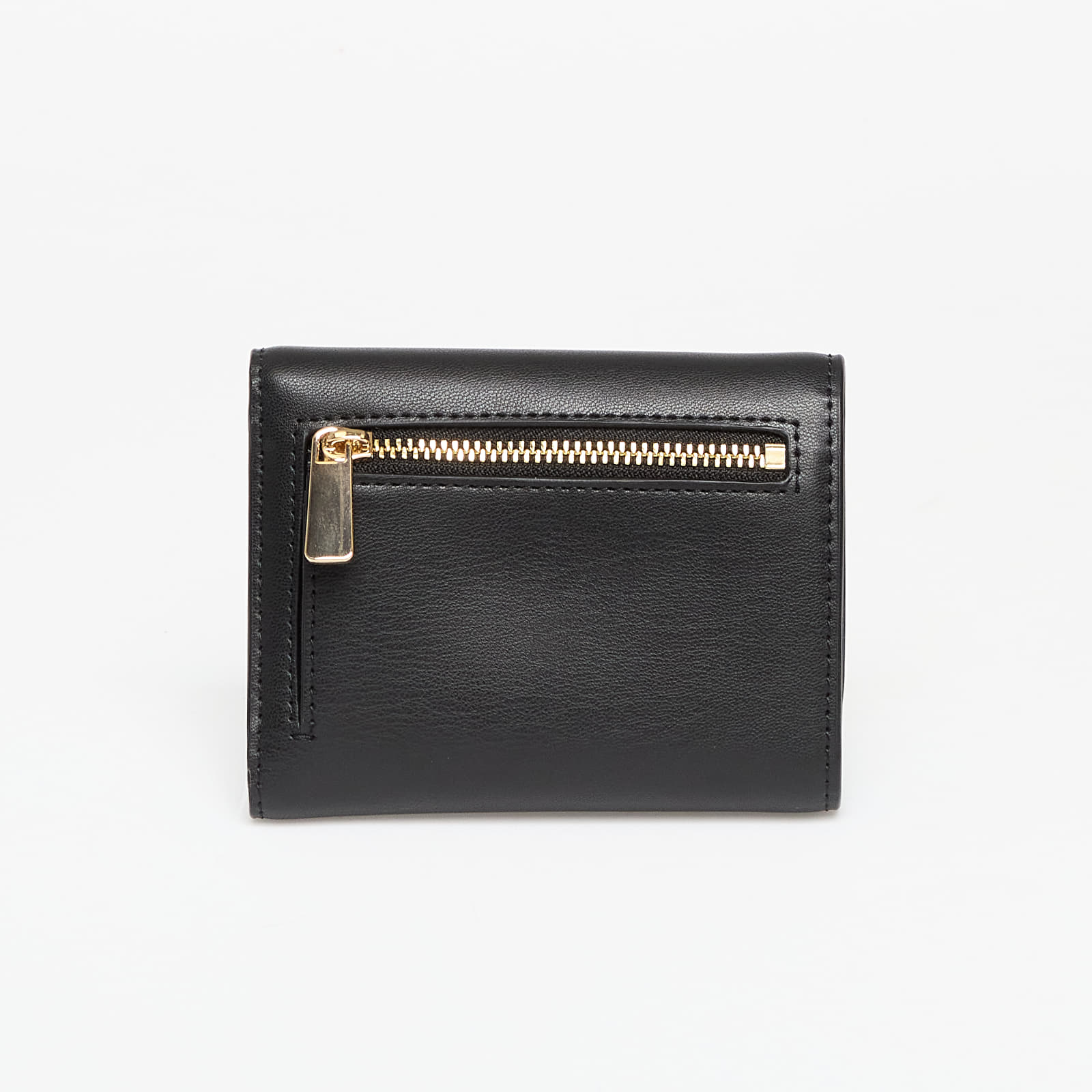 Vīriešu maki Tommy Hilfiger TH Monogram Flap Trifold Wallet Black