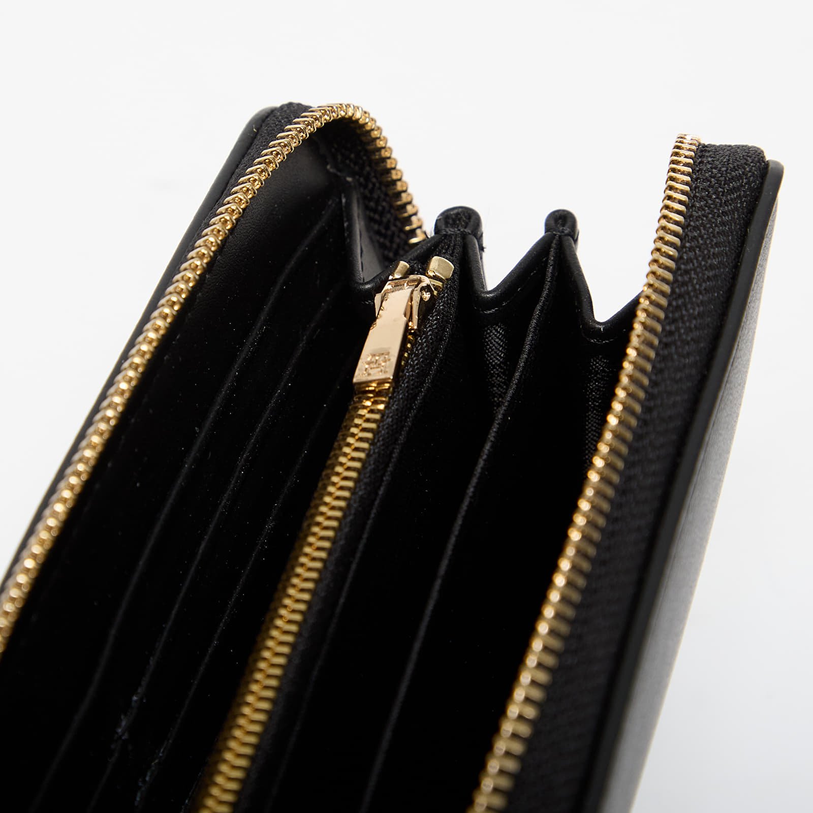 Vīriešu maki Tommy Hilfiger TH Monogram Zip-Around Wallet Black