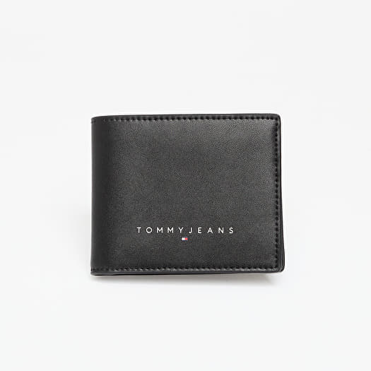 Maki Tommy Hilfiger Tjm Linear Cc & Coin Wallet Black