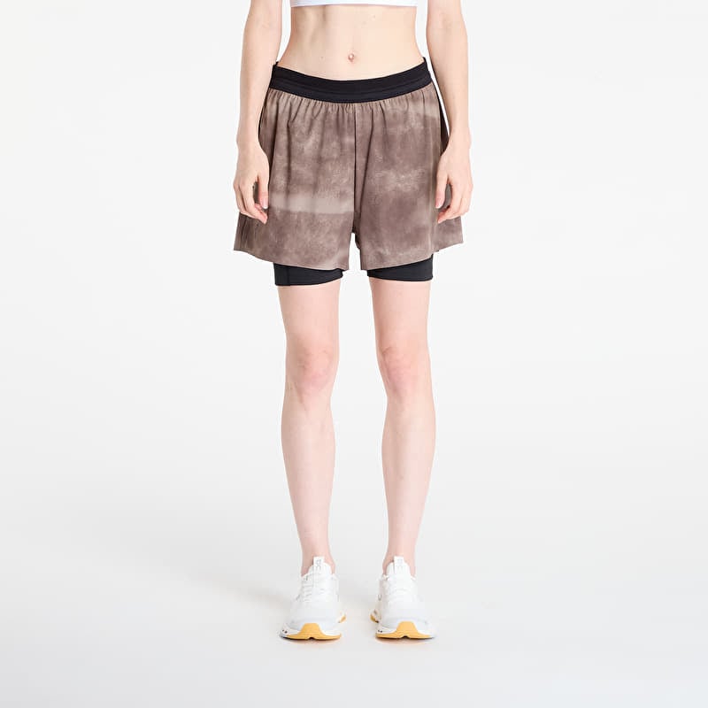 Shorts On 3" Performance Shorts AOP Cinder/ Black