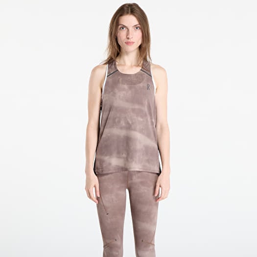 On Performance Tank AOP Cinder/ Black