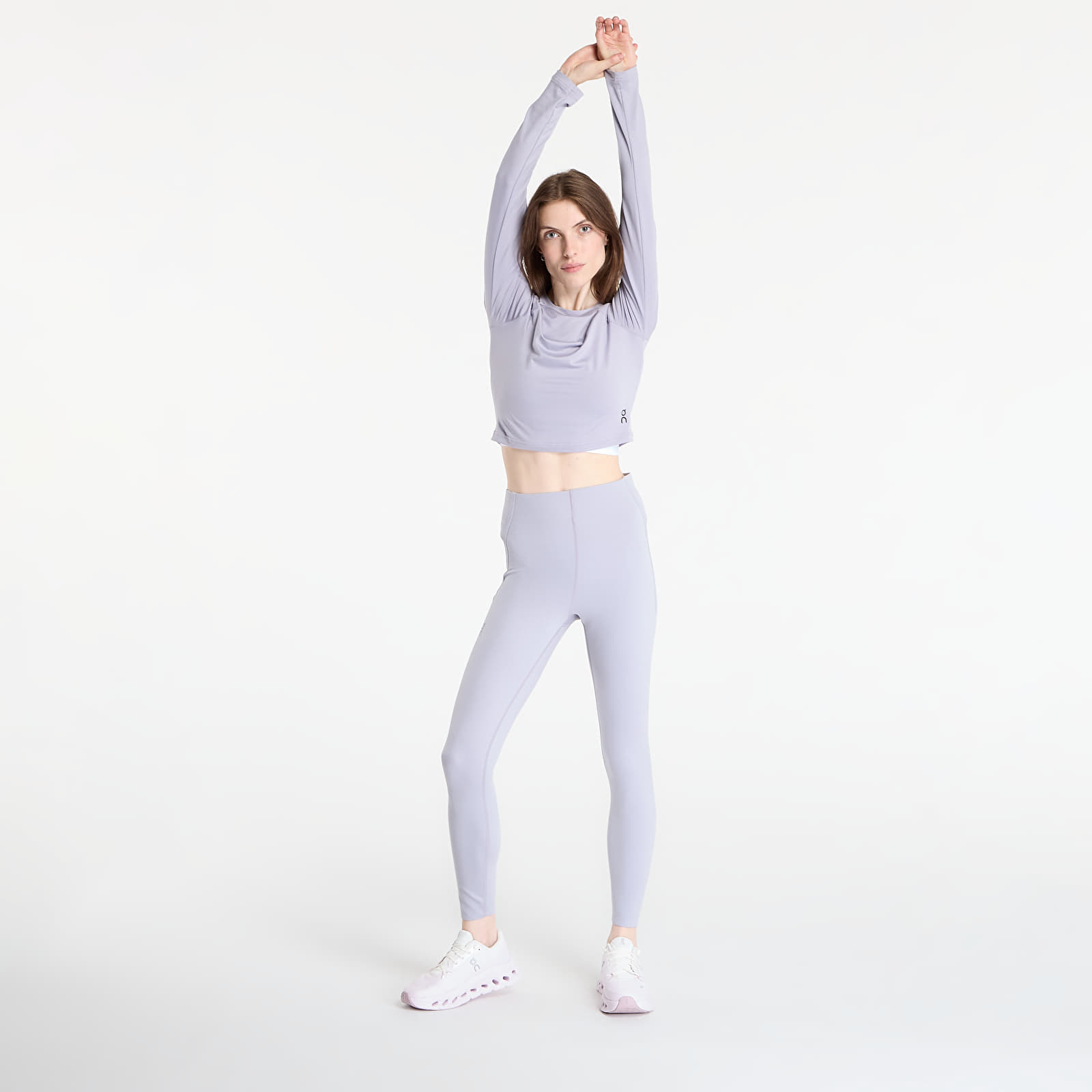 T-shirts de senhora On Studio Long Tee Crop Purple