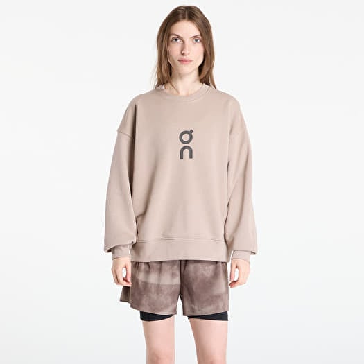 Sweatshirt On Club Crew Brown