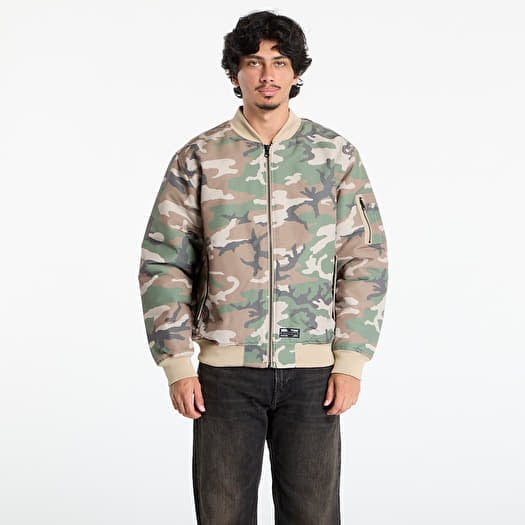 Bomberis Vans Copley Bomber Jacket Vintage Camo