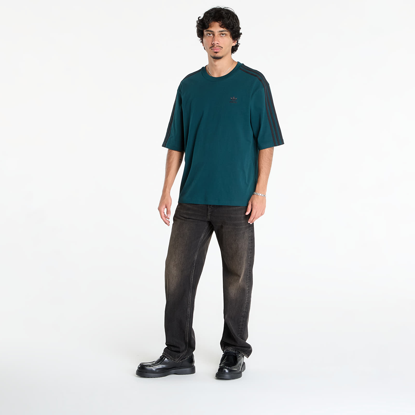 Camisetas de hombre adidas Adicolor Oversized T-Shirt Aurora Ivy