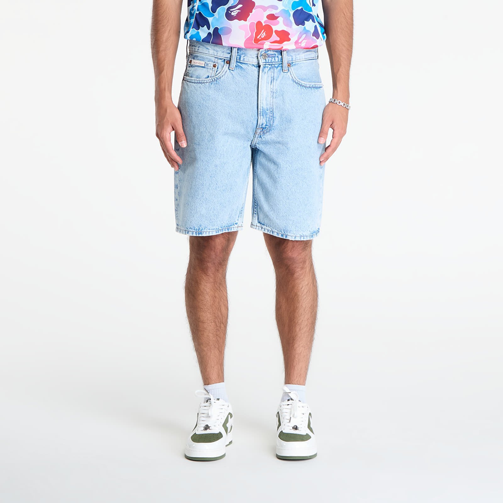 Shorts Calvin Klein Jeans Ck Lt Indigo Standard 9N Shorts Blue 33