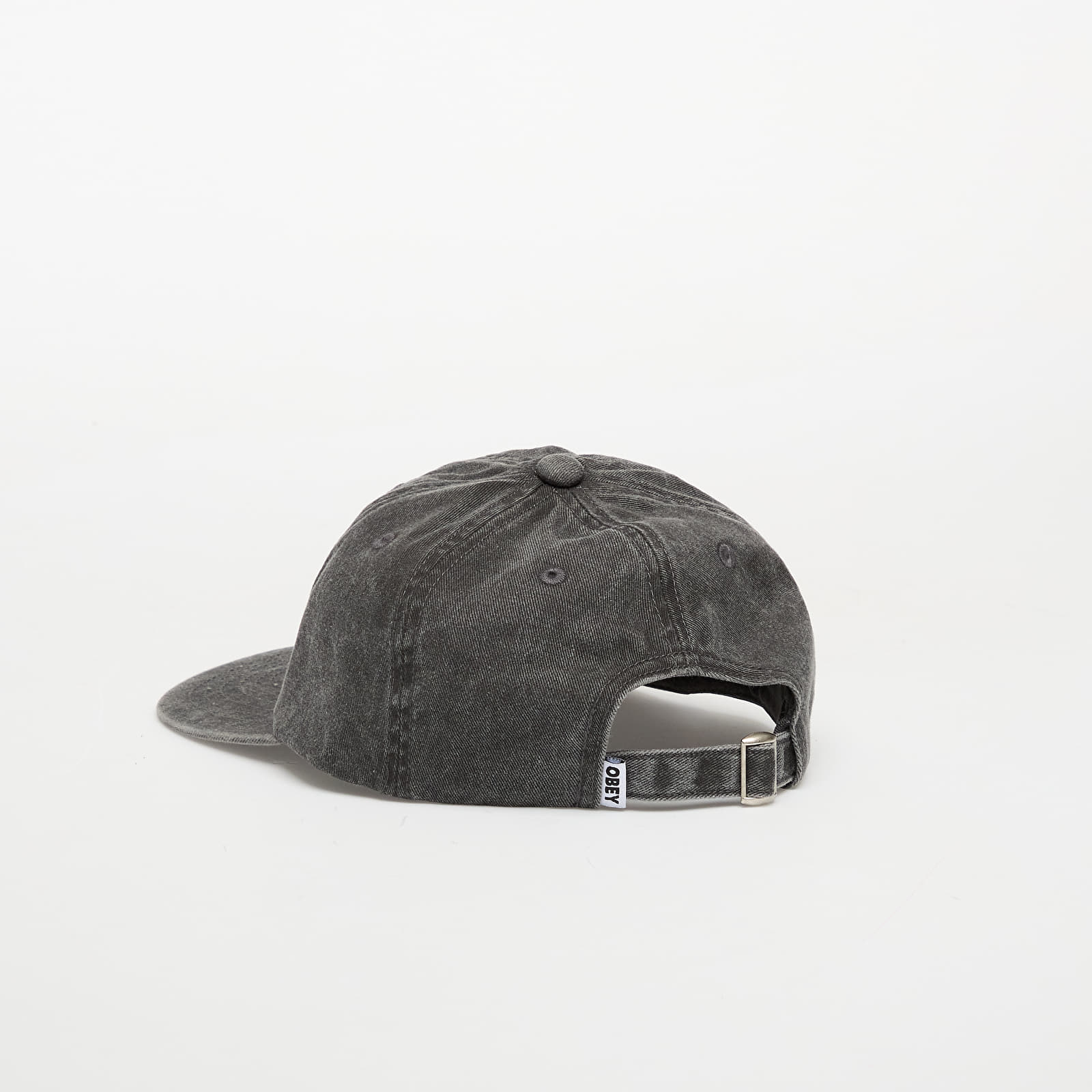 Vīriešu cepures OBEY Pigment Bold 6 Panel Strapback Pigment Black