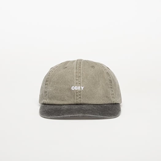Gorra OBEY Pigment Bold 6 Panel Strapback Pigment Olive Multi