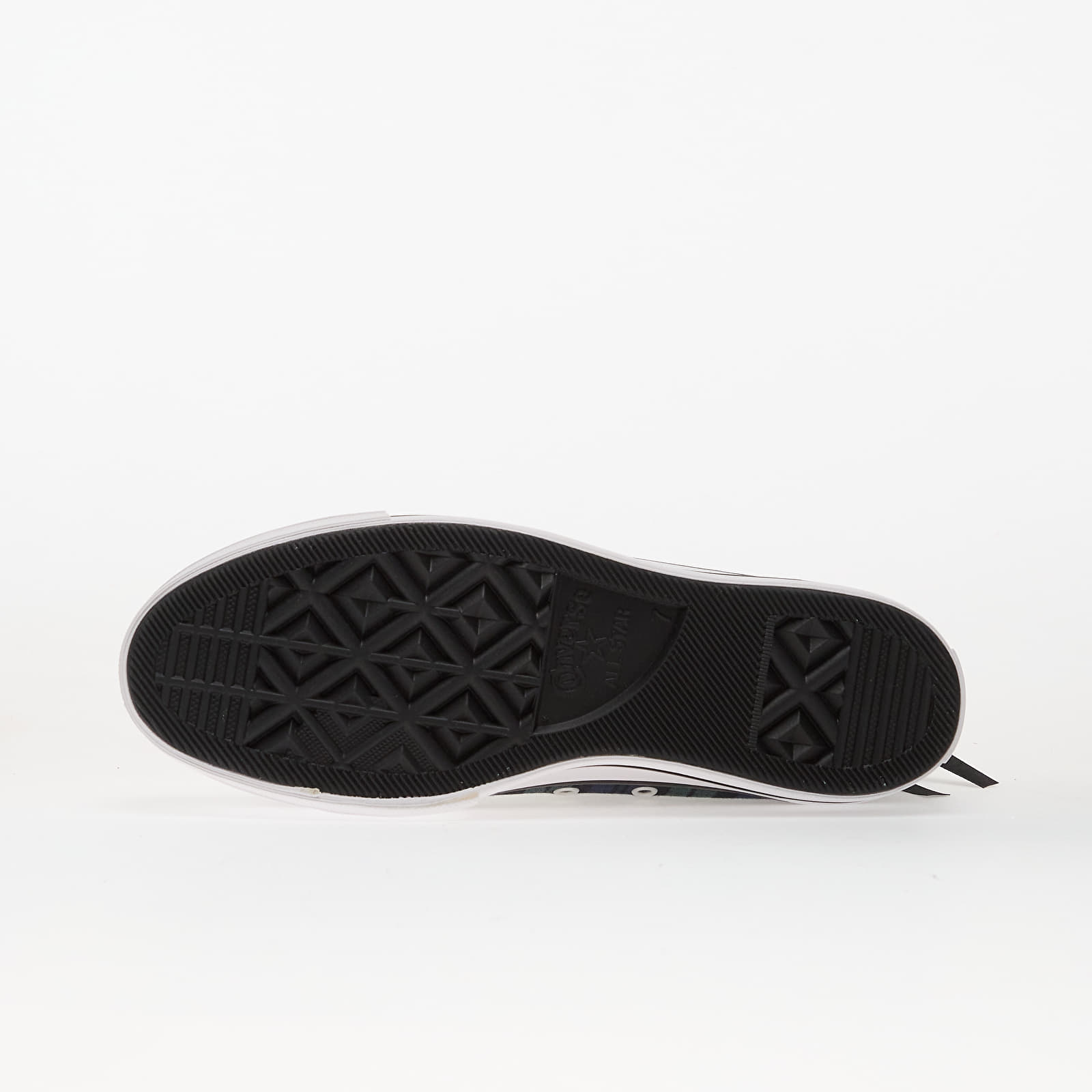 Sieviešu kedas un apavi Converse Chuck Taylor All Star Lift Platform Plaid Hi Navy/ Black/ White