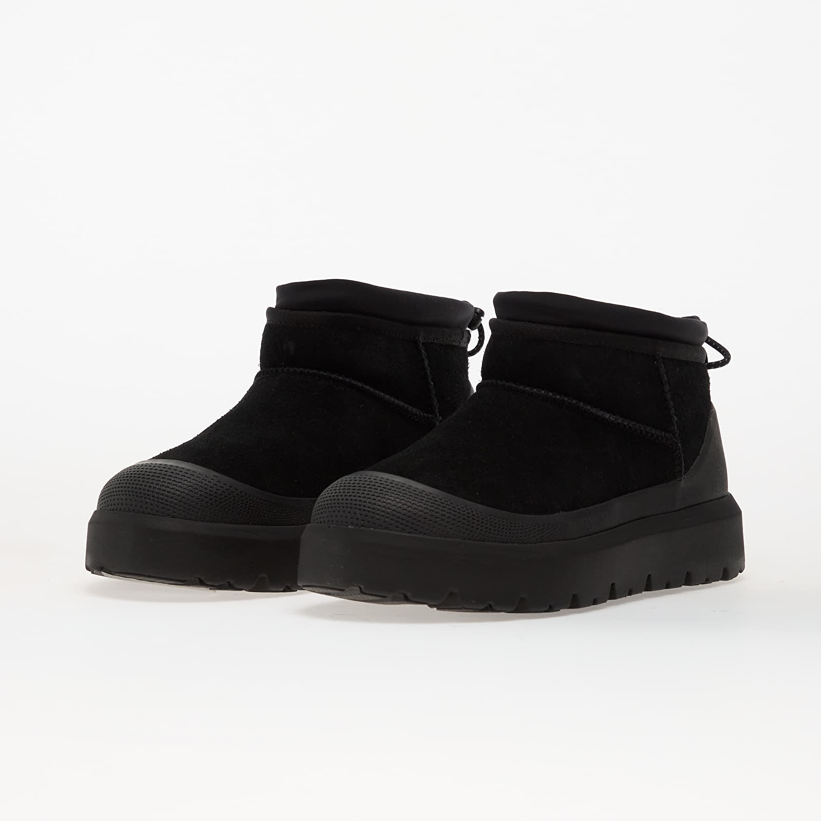 Vīriešu čības un apavi UGG M Cl Ultra Mini Weather Hybrid Black/ Black