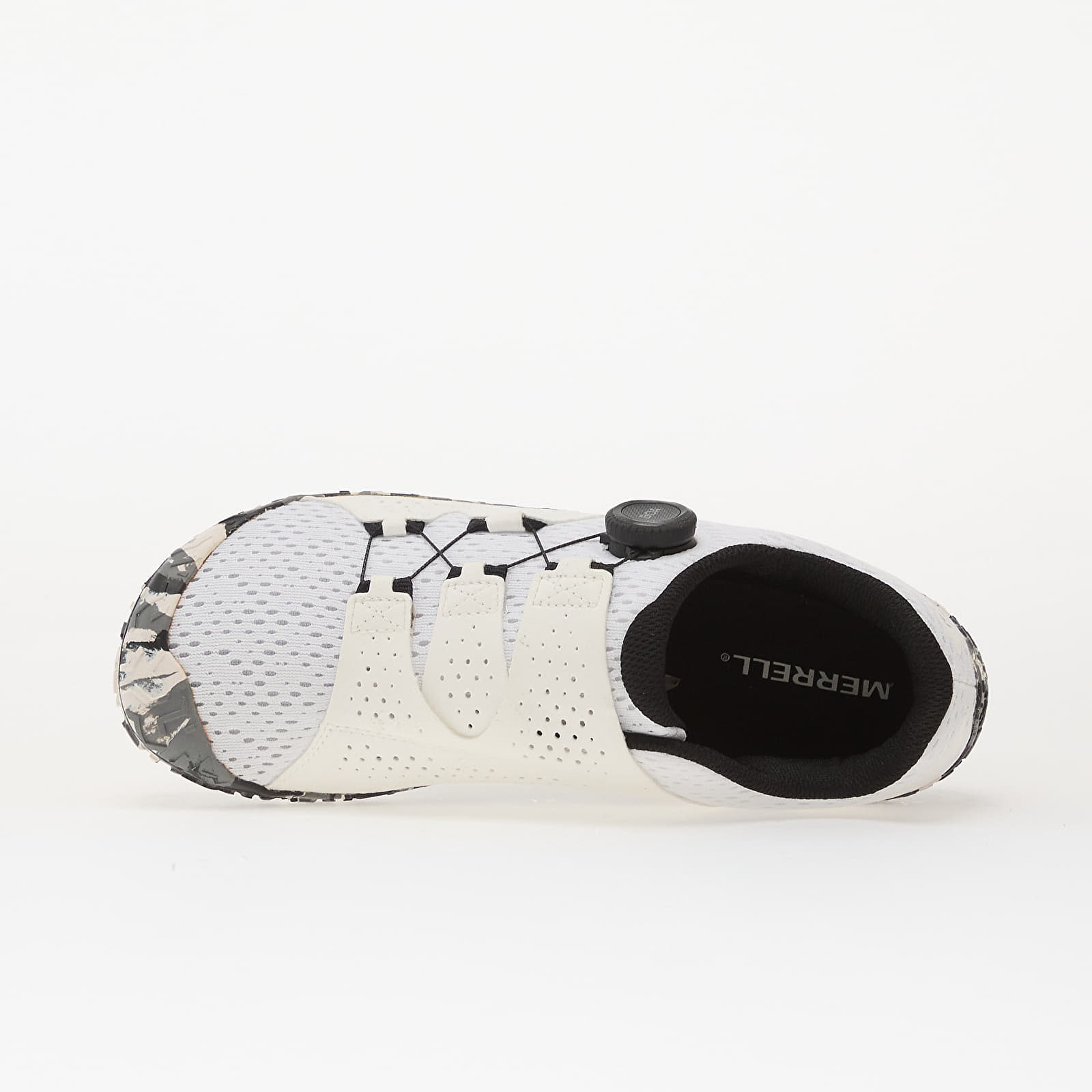 Vīriešu čības un apavi Merrell Vapor Glove 6 Boa White/ Black