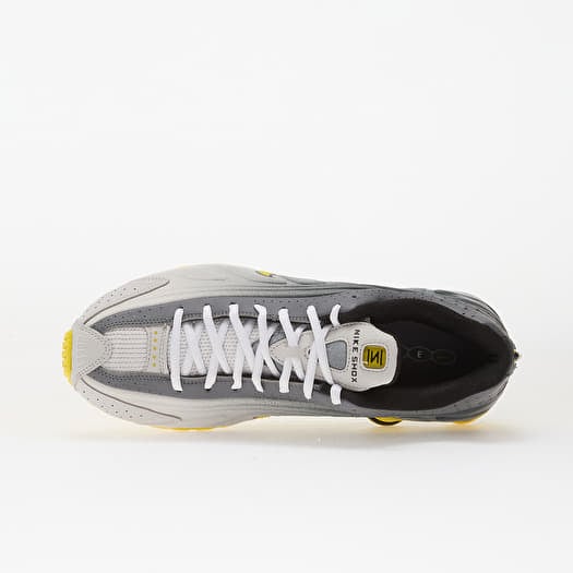 Nike Shox R4 Se Vast Grey/ Brt Citron-Lt Graphite-Smoke Grey-White