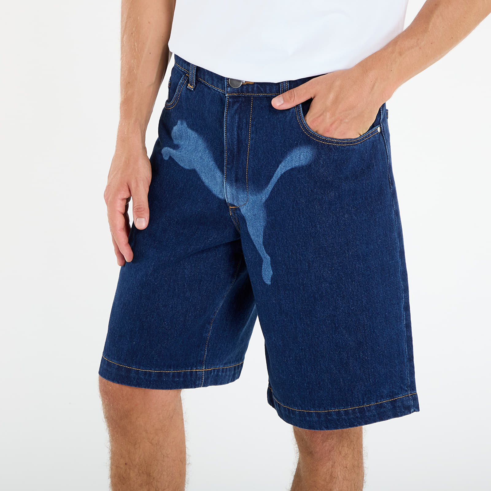 Šorti Puma X A$AP Rocky Denim Short Dark Denim