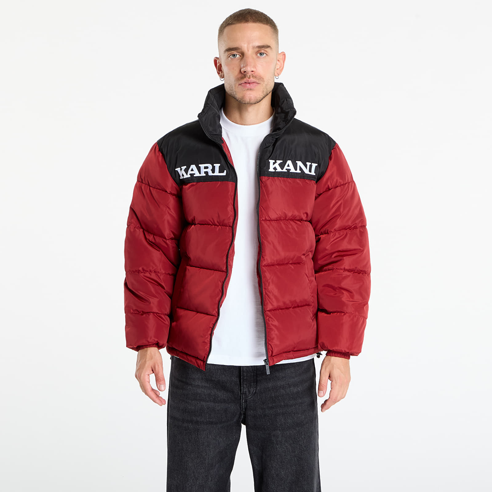 Jacket Karl Kani Retro Essential Puffer Jacket Red XL