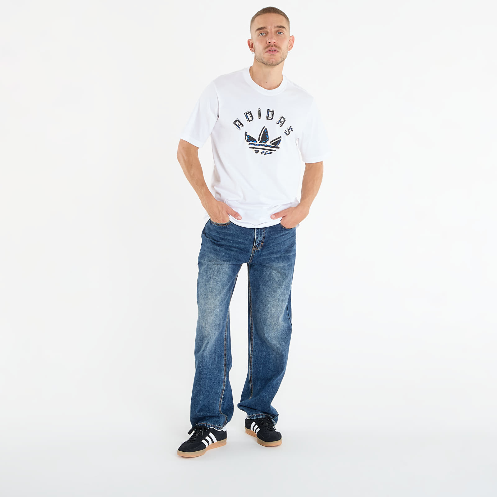 T-krekli adidas Graphic T-Shirt White