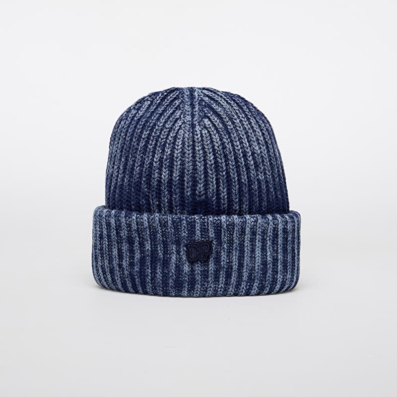 Bonnet Daily Paper Knitted Washed Beanie Indigo