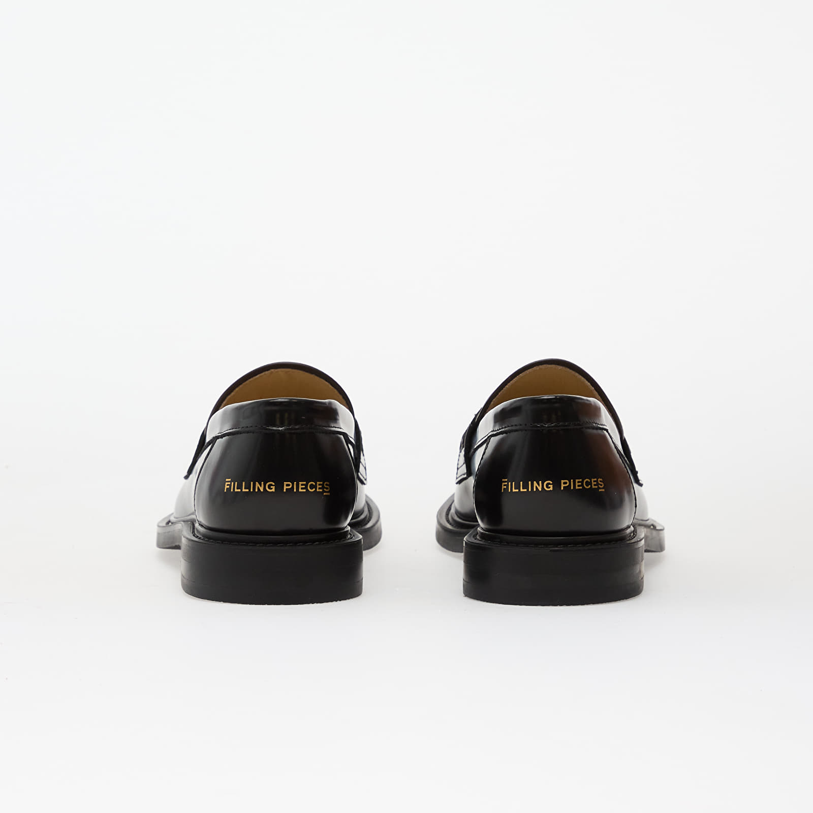Vīriešu čības un apavi Filling Pieces Loafer Gowtu Solid Black