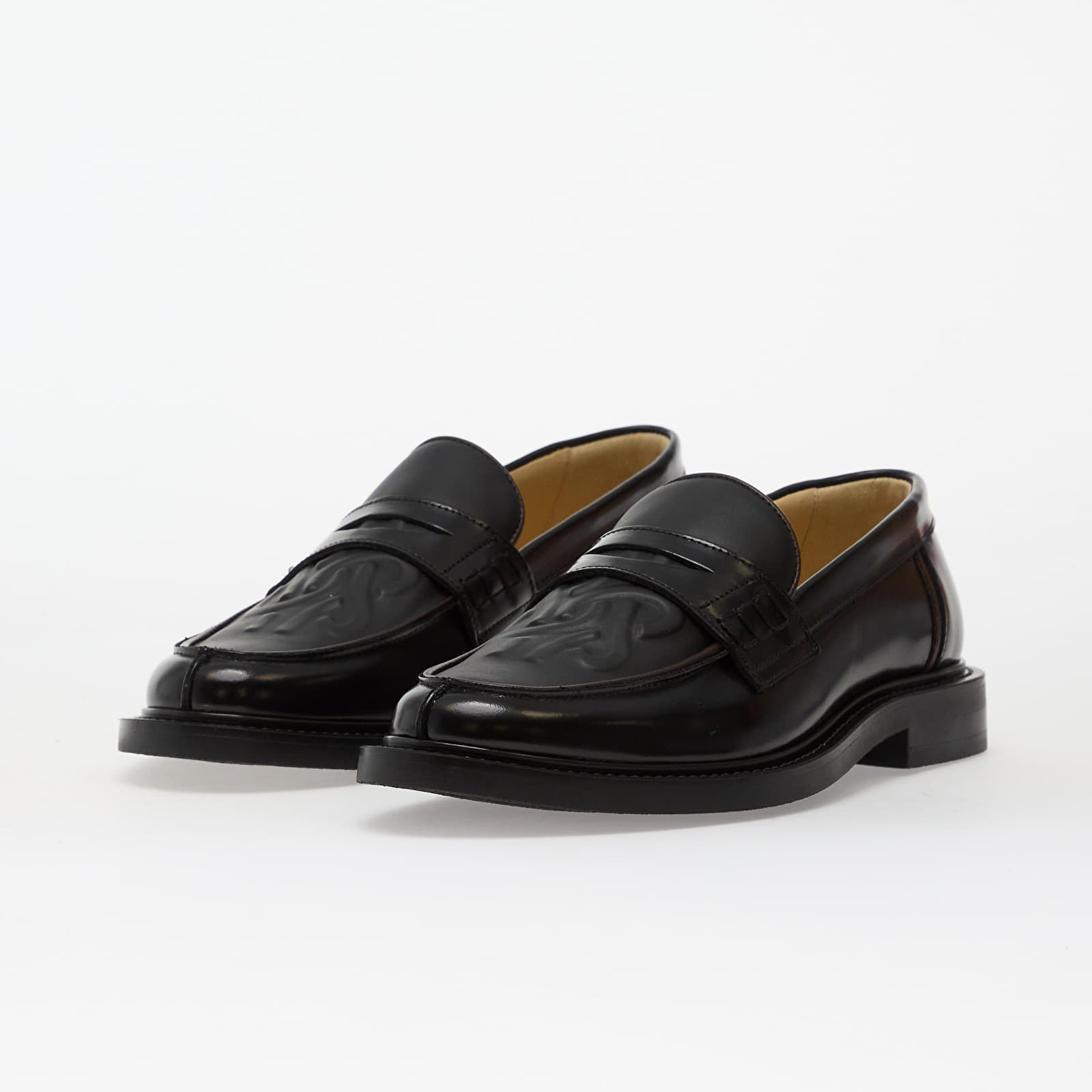 Vīriešu čības un apavi Filling Pieces Loafer Gowtu Solid Black