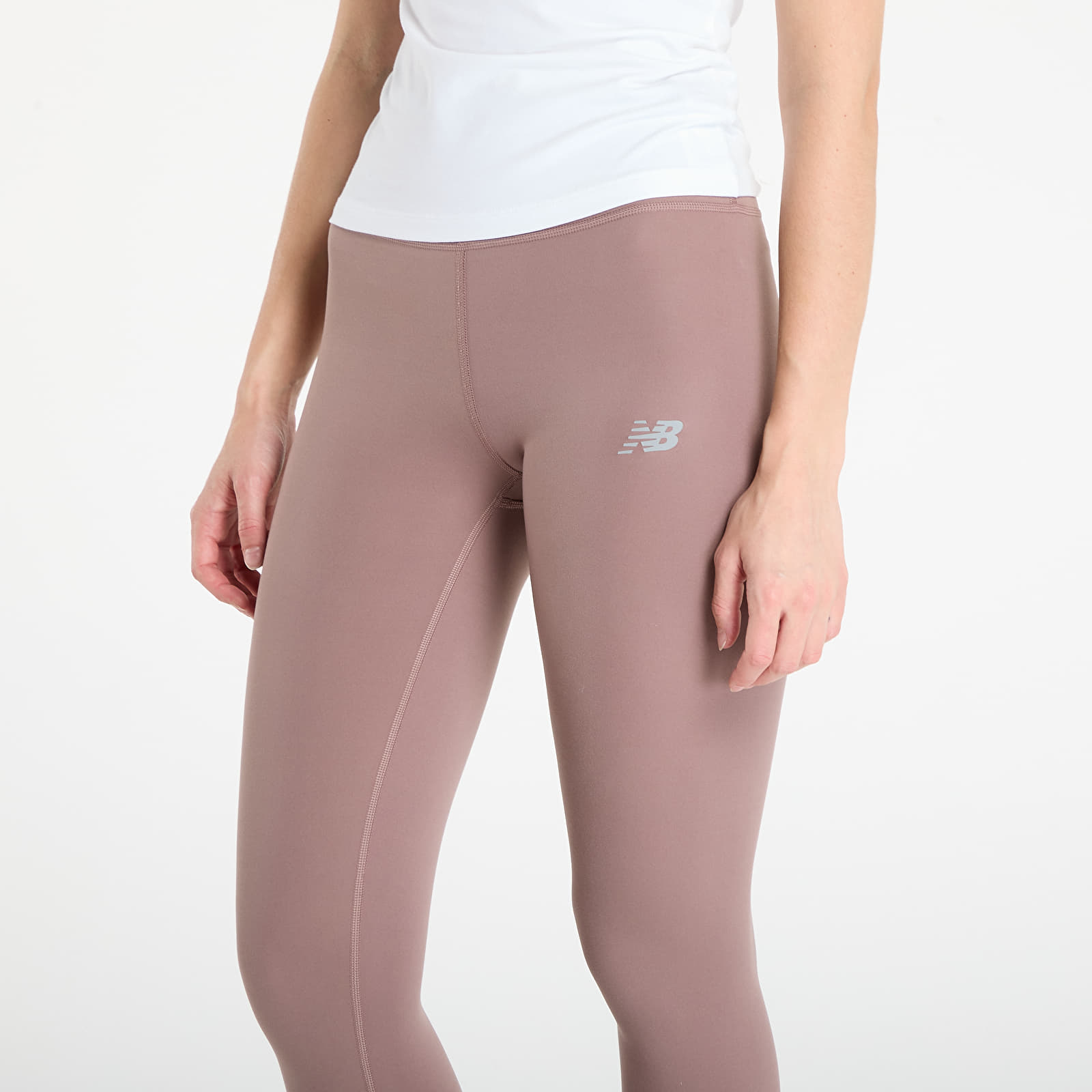 Sieviešu legingi New Balance NB Harmony High Rise Legging 27" Earth Shadow