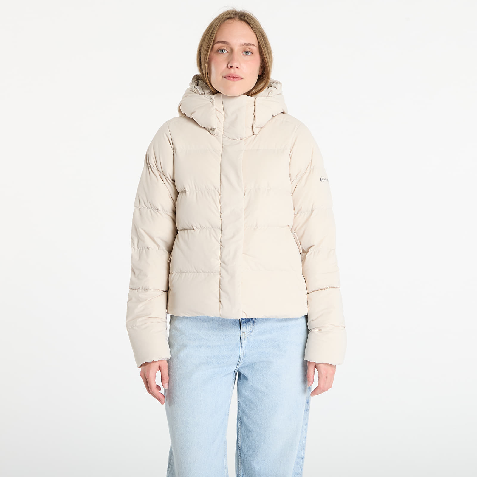 Jachetă Columbia Amaze Puff™ Hooded Jacket Dark Stone S