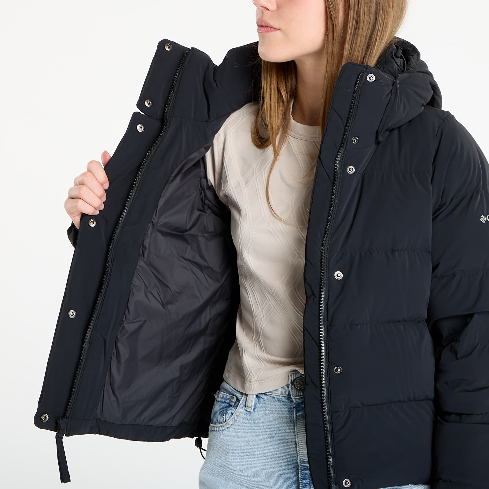 Sieviešu jakas Columbia Amaze Puff™ Hooded Jacket Black