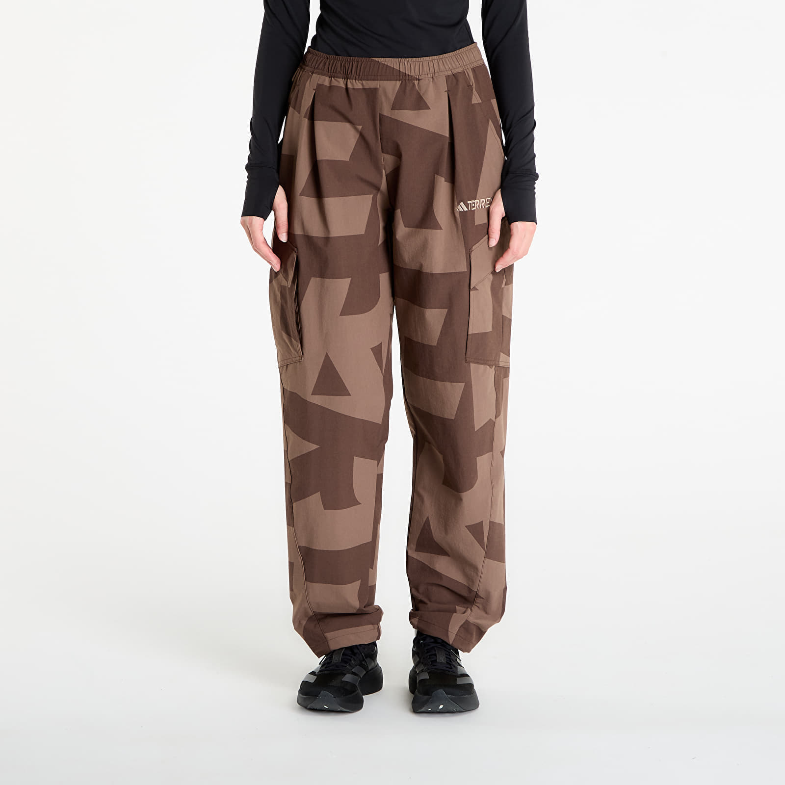 Pants adidas Terrex Xploric Cargo Joggers Printed Brown S