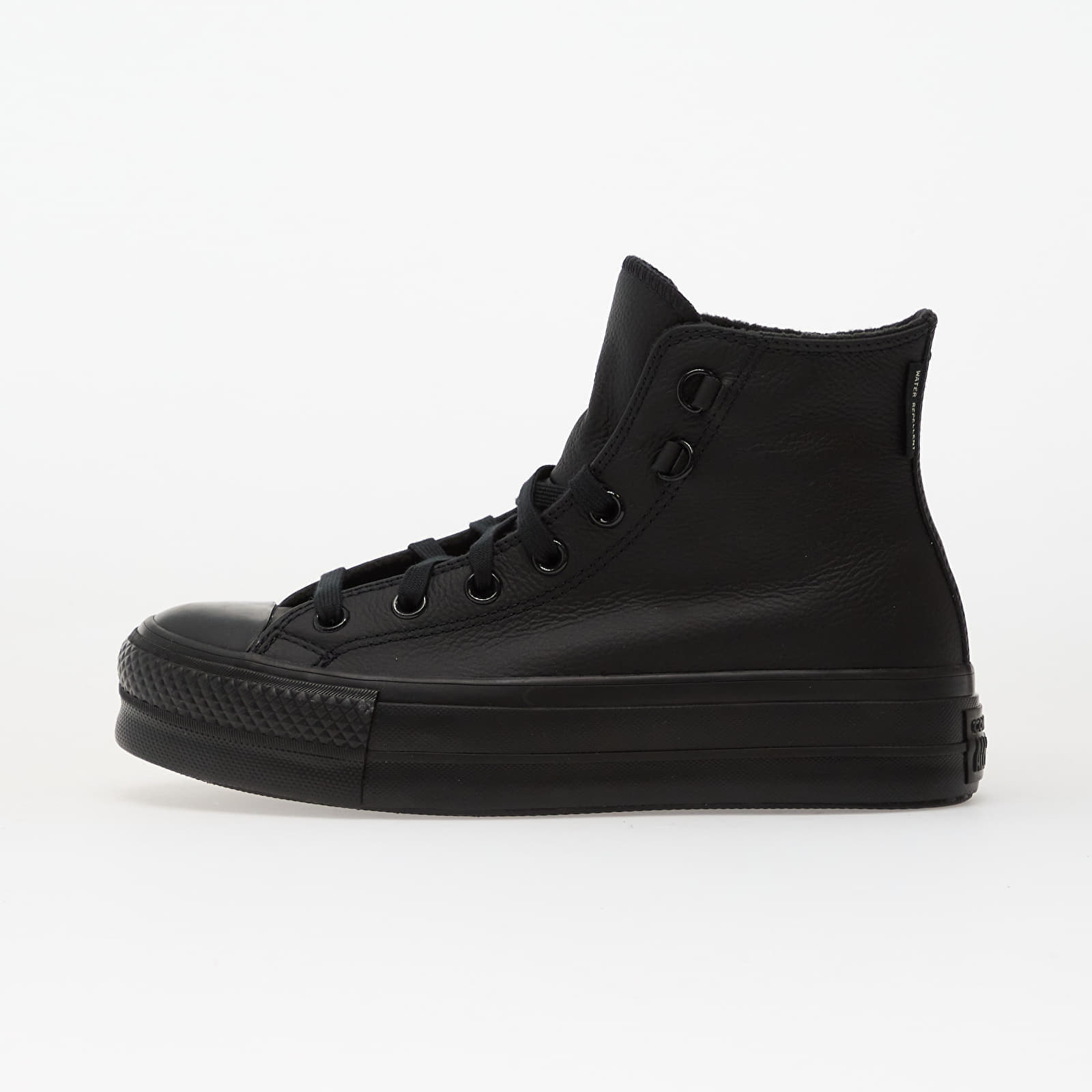 Sneakers Converse Chuck Taylor All Star Lift Platform Leather Hi Black/ Black/ Black EUR 39
