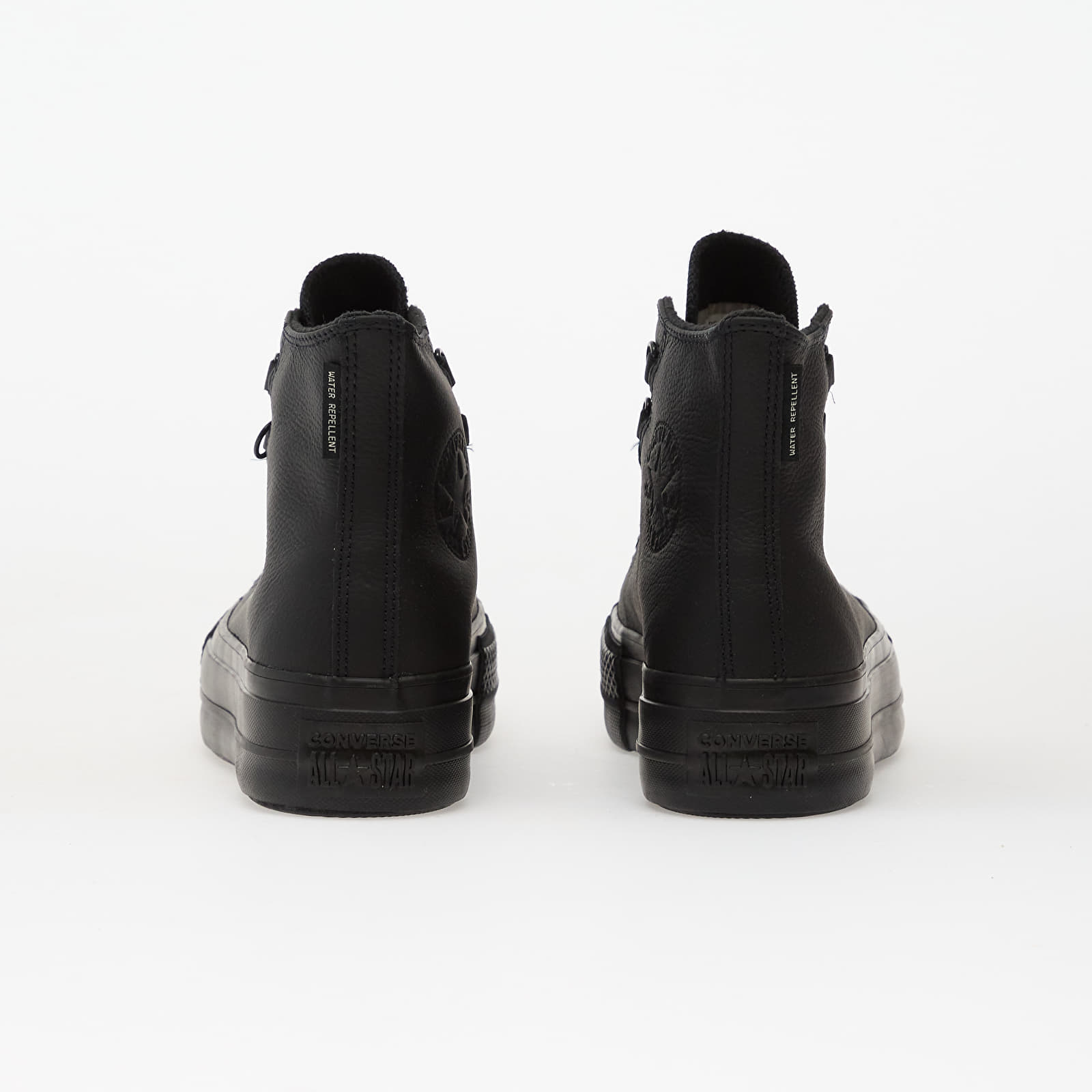 Sieviešu kedas un apavi Converse Chuck Taylor All Star Lift Platform Leather Hi Black/ Black/ Black