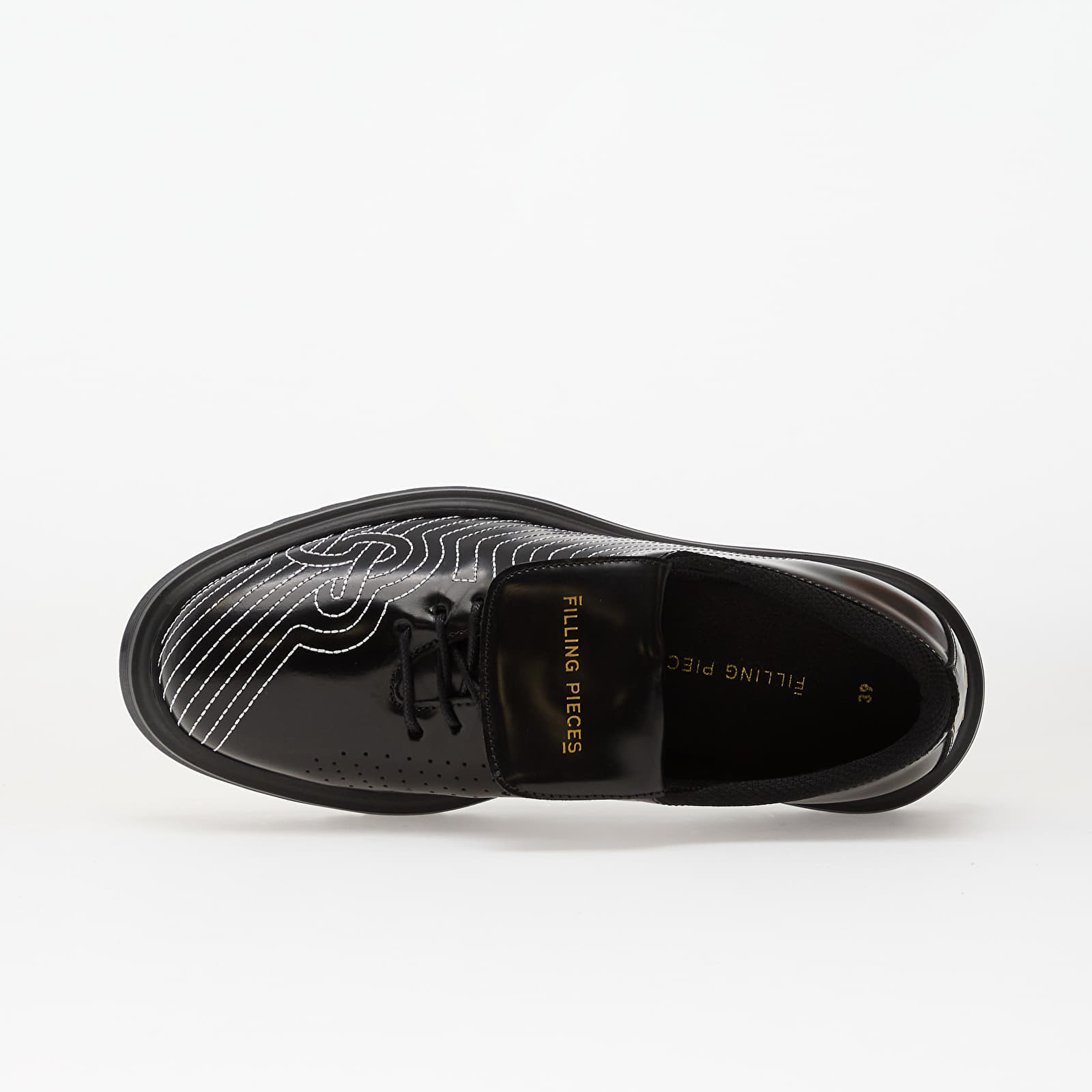 Vīriešu čības un apavi Filling Pieces Derby Football Black