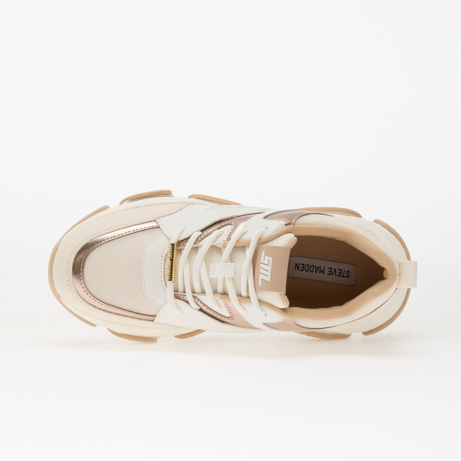 Sieviešu kedas un apavi Steve Madden Progressive Cream Rose Gld