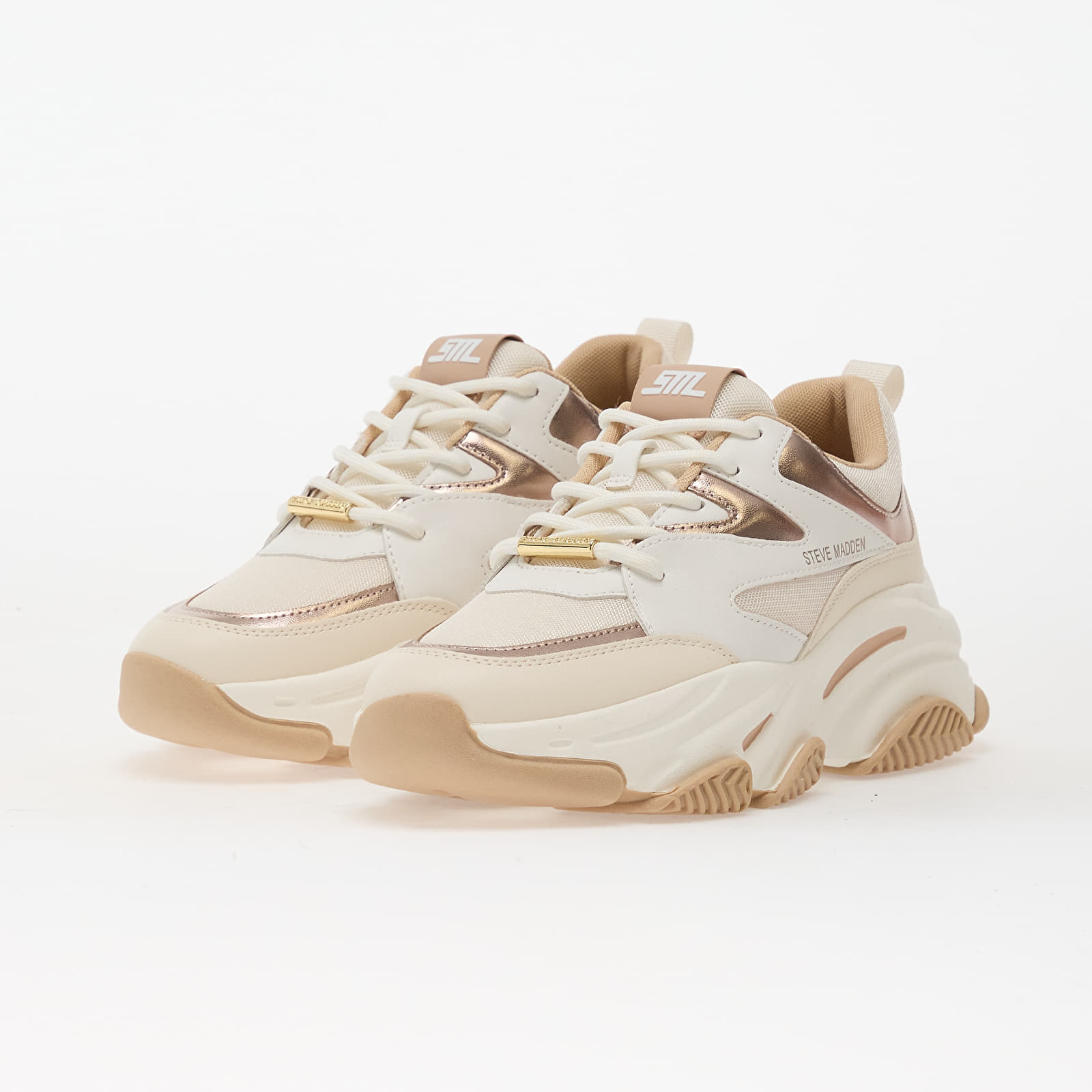 Sieviešu kedas un apavi Steve Madden Progressive Cream Rose Gld