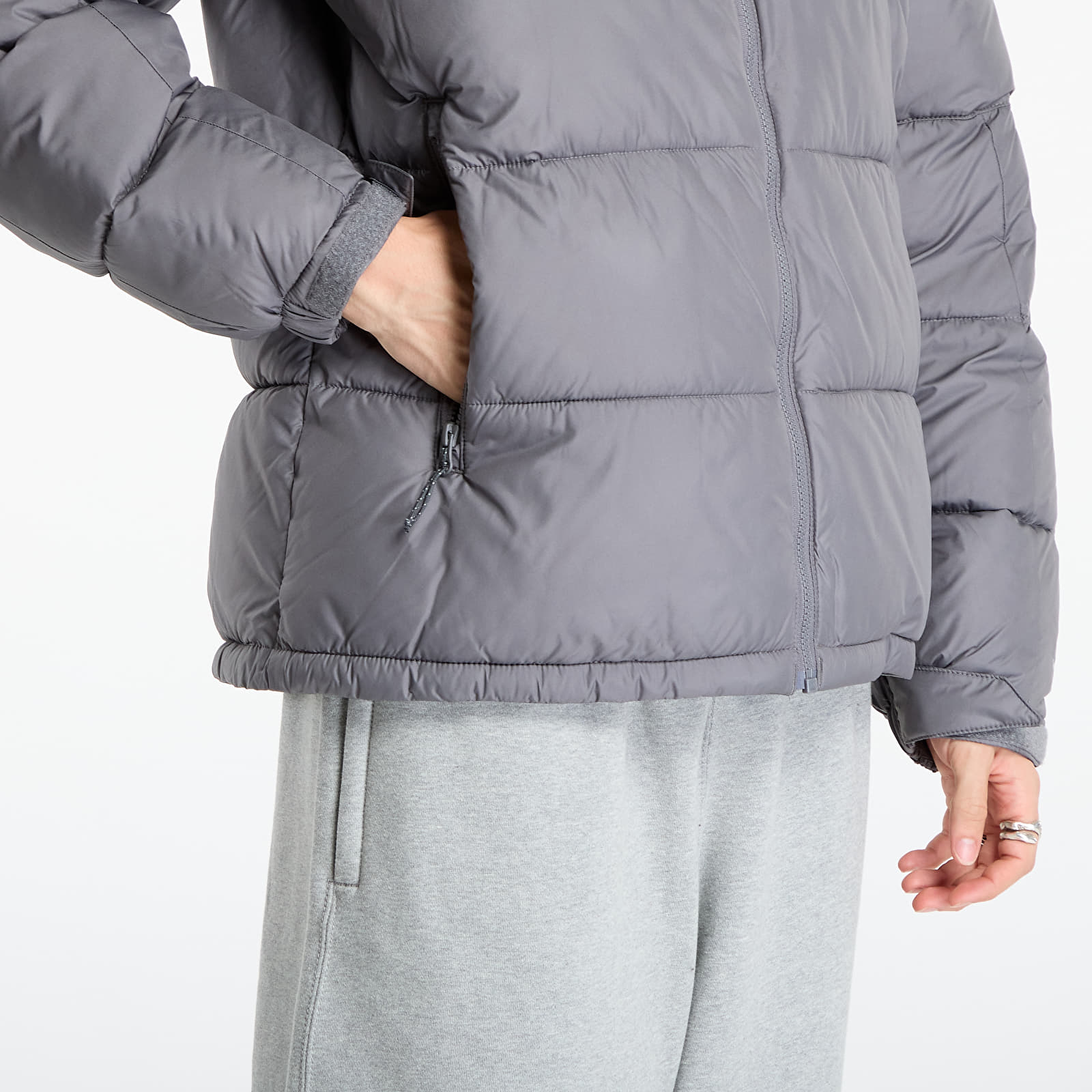 Vīriešu pūra jakas Columbia Pike Lake™ II Hooded Jacket City Grey