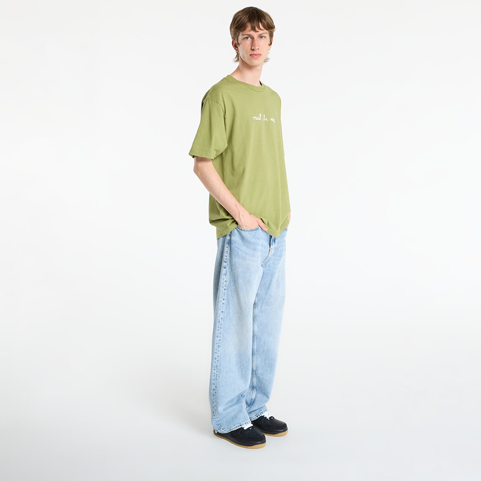 Camisetas de hombre RIPNDIP Romantic Nerm Tee Light Forest