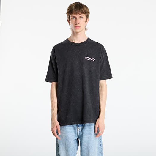 RIPNDIP Memories Tee Black Vintage Wash