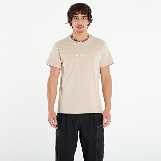 T-krekls adidas Terrex Signature AOP Graphic T-Shirt UNISEX Wonder Beige