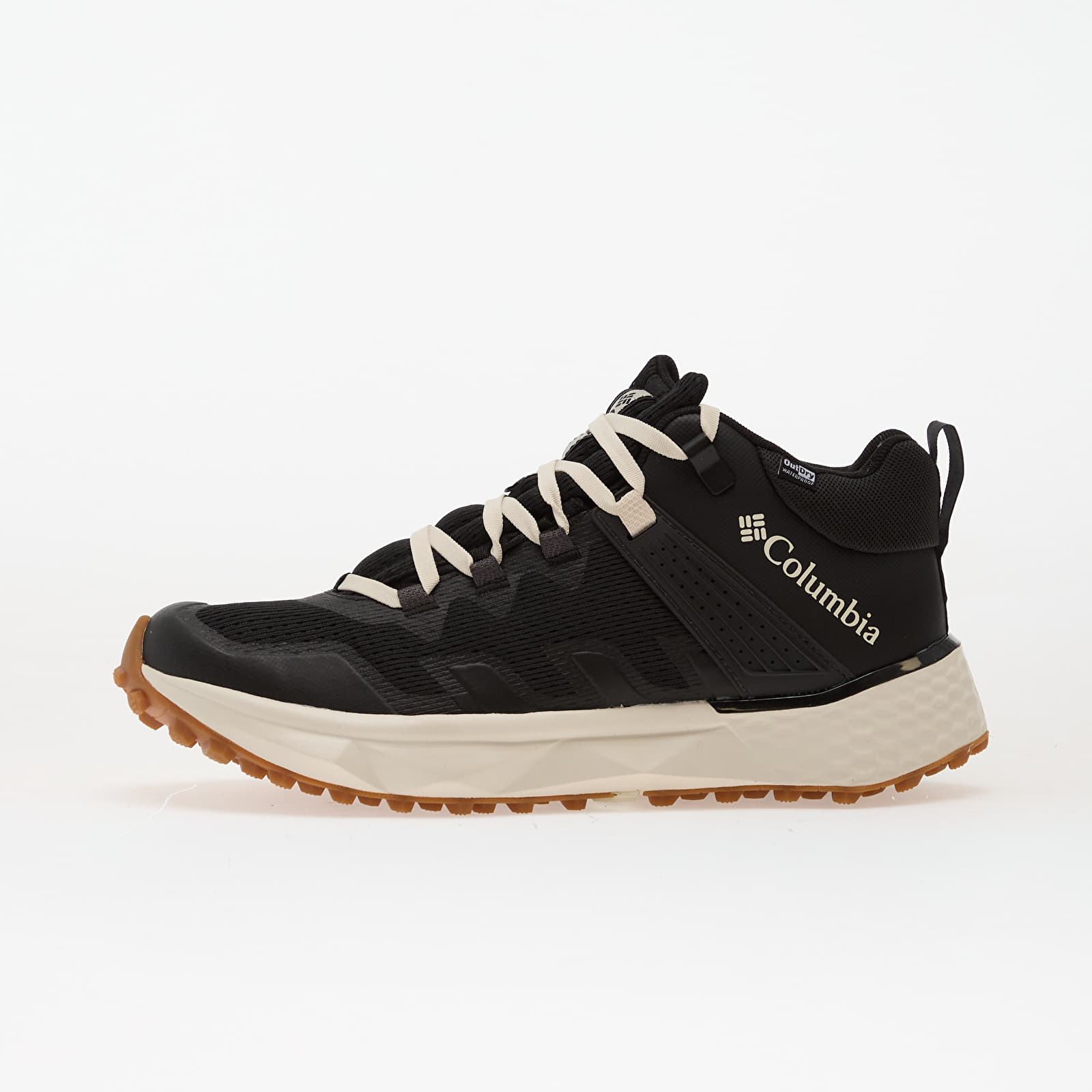 Vīriešu čības un apavi Columbia Facet™ 75 Mid Outdry™ Black/ Light Sand