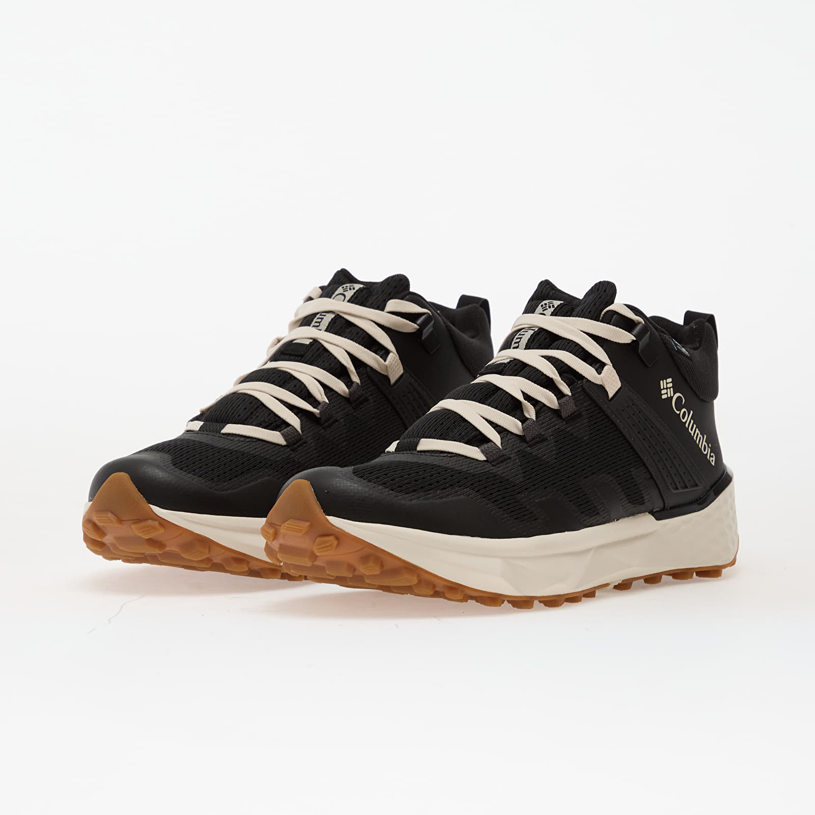 Vīriešu čības un apavi Columbia Facet™ 75 Mid Outdry™ Black/ Light Sand