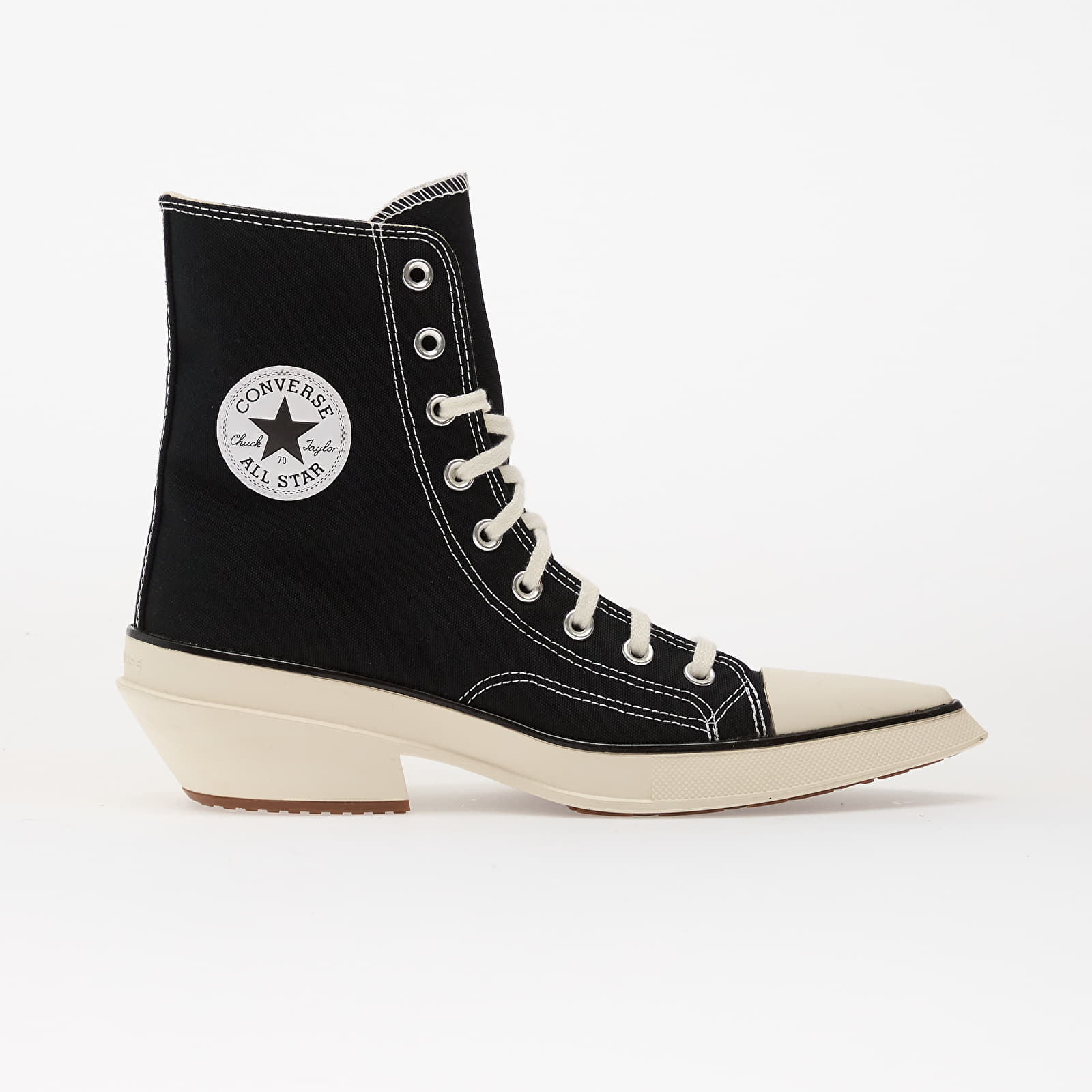 Sieviešu kedas un apavi Converse Chuck 70 De Luxe Pointed Hi Black/ White/ Black