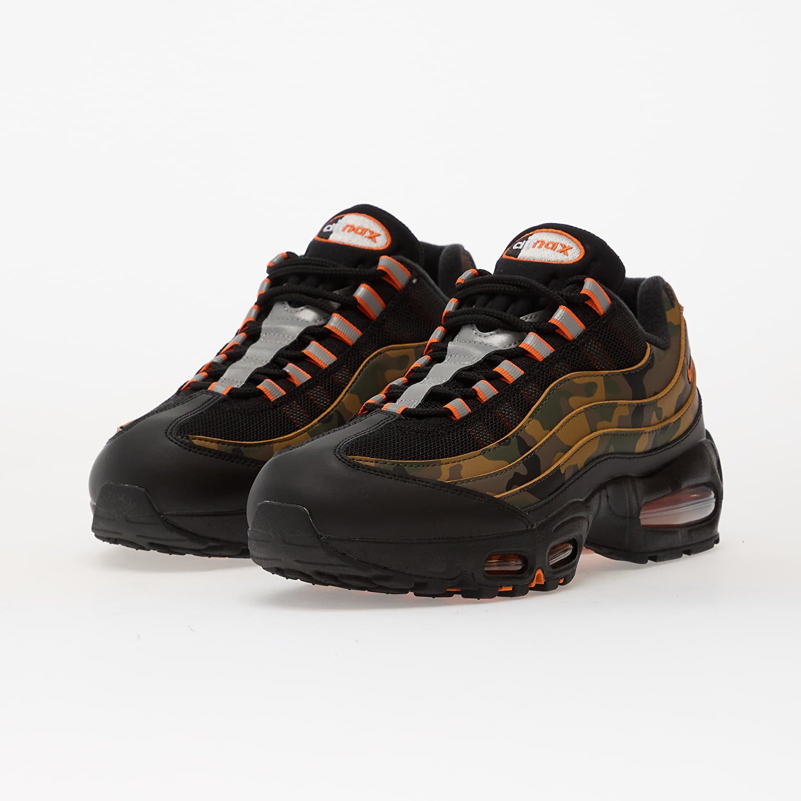 Ανδρικά παπούτσια Nike Air Max 95 Qs Black/ Safety Orange-Metallic Silver