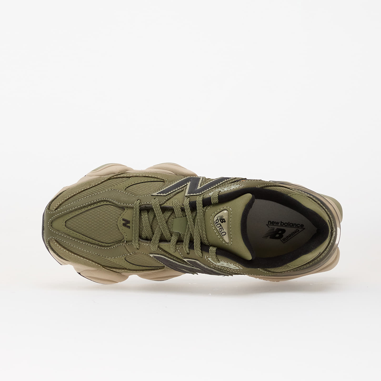 Vīriešu čības un apavi New Balance 9060 Dark Olivine