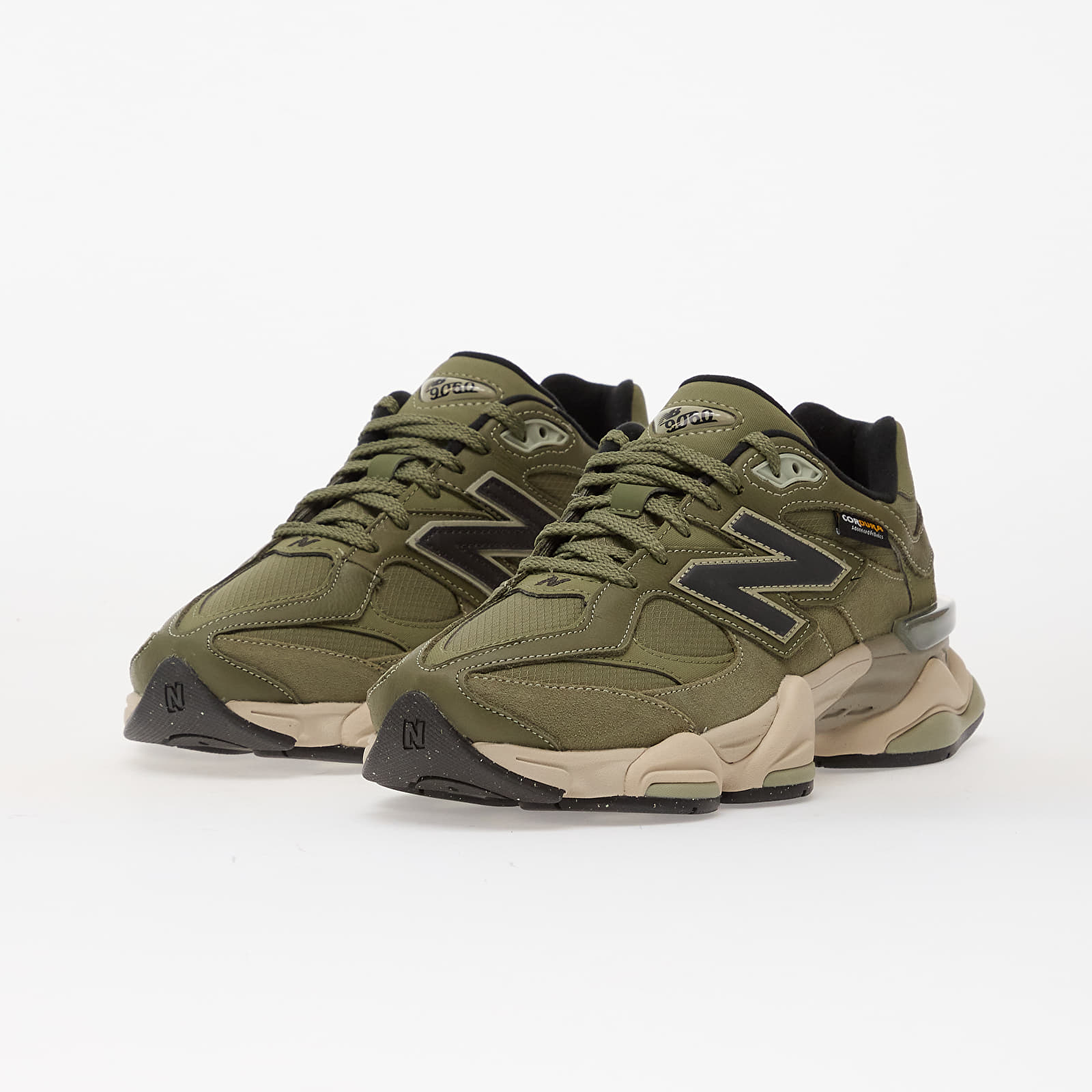 Vīriešu čības un apavi New Balance 9060 Dark Olivine