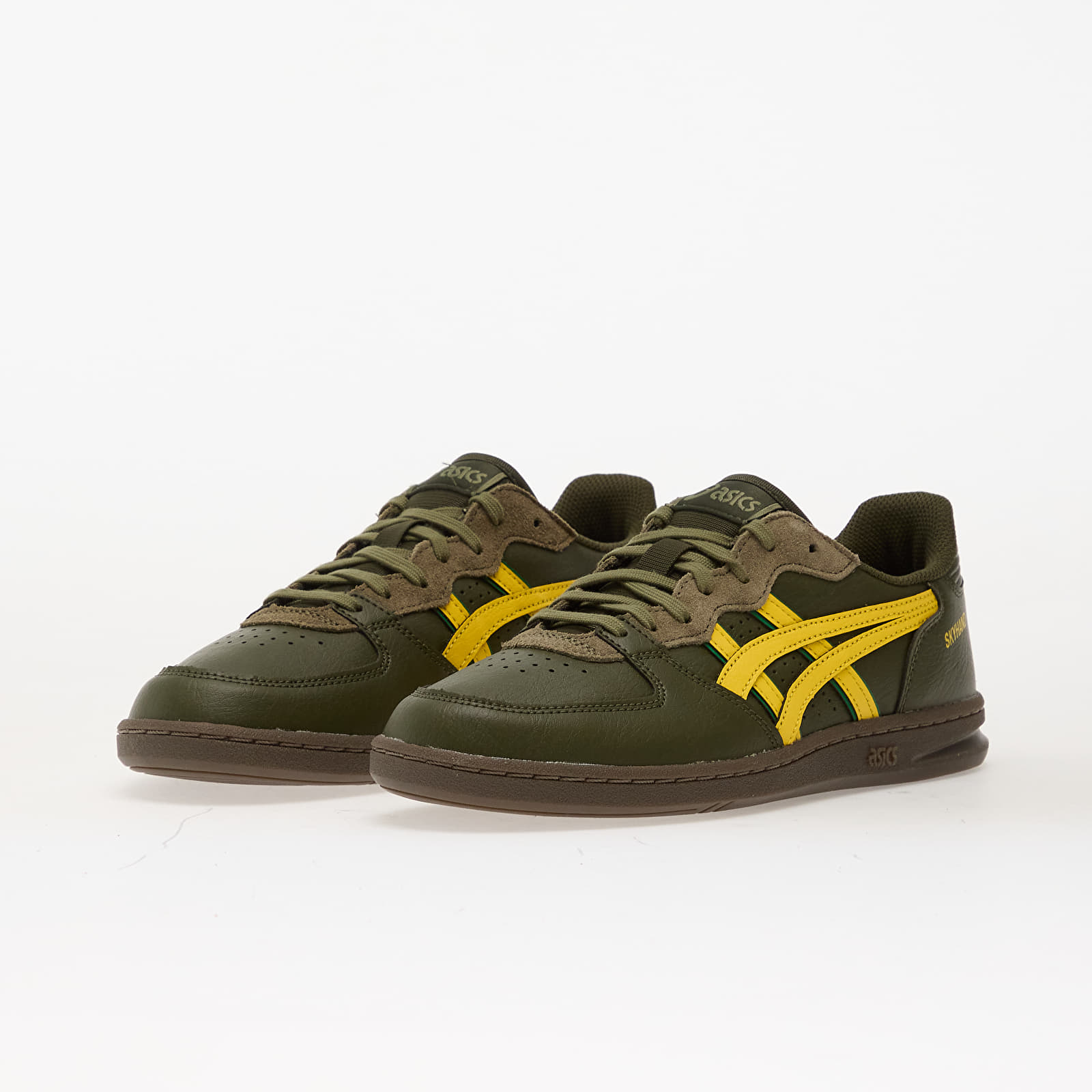 Ténis e sapatos para homem Asics Skyhand Og Olive Canvas/ Tai-Chi Yellow
