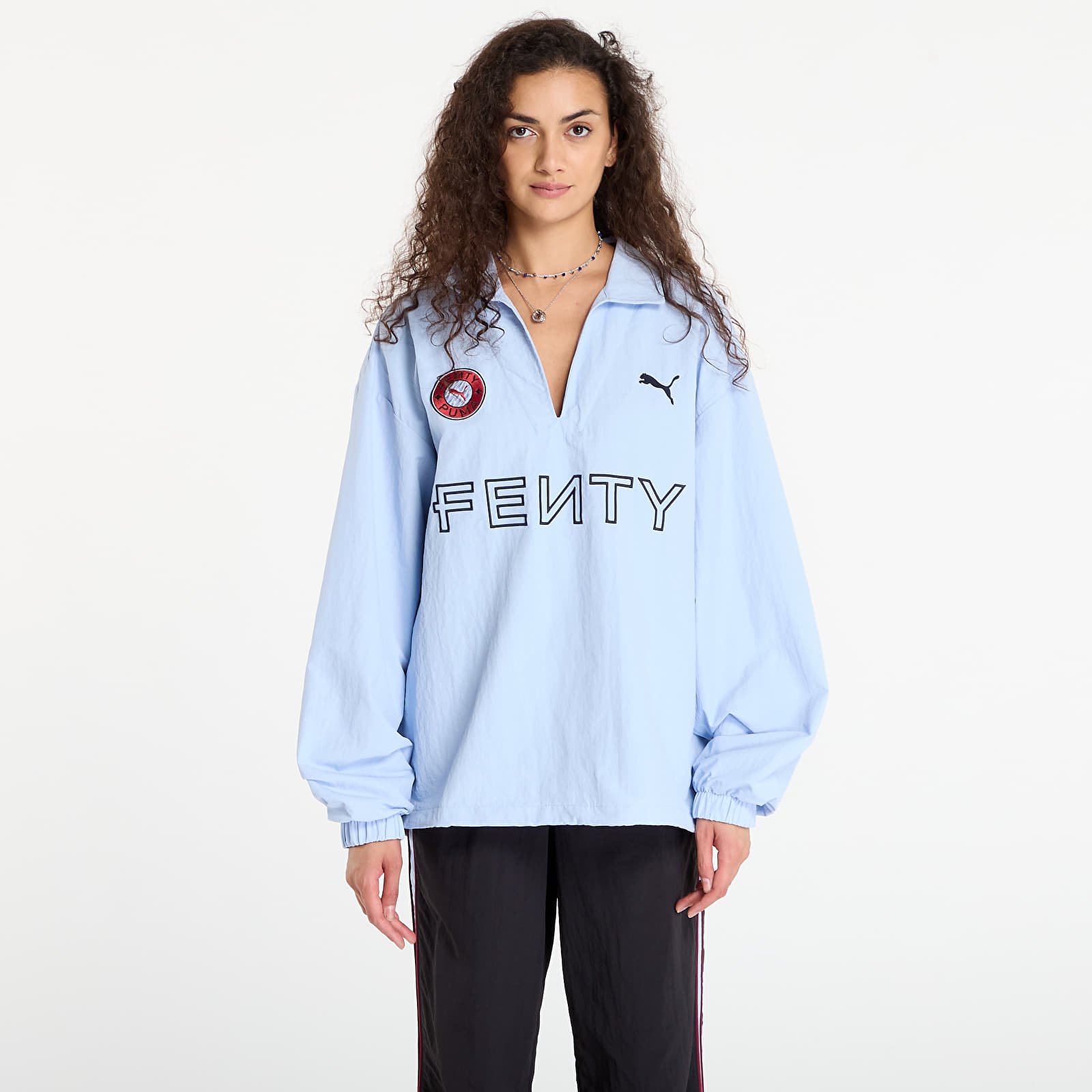 Vīriešu jakas PUMA x FENTY Nylon Drill Top UNISEX Haute Tropic