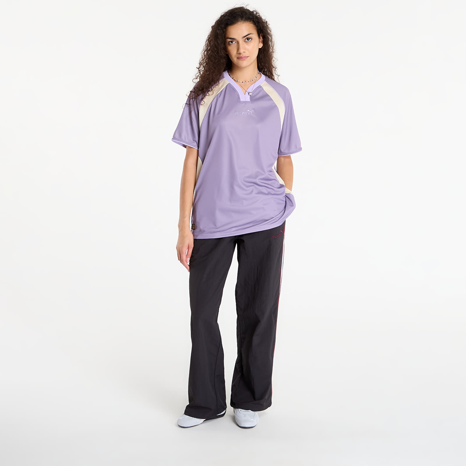 Vīriešu krekliņi PUMA x FENTY Shortsleeve Jersey UNISEX Pale Plum