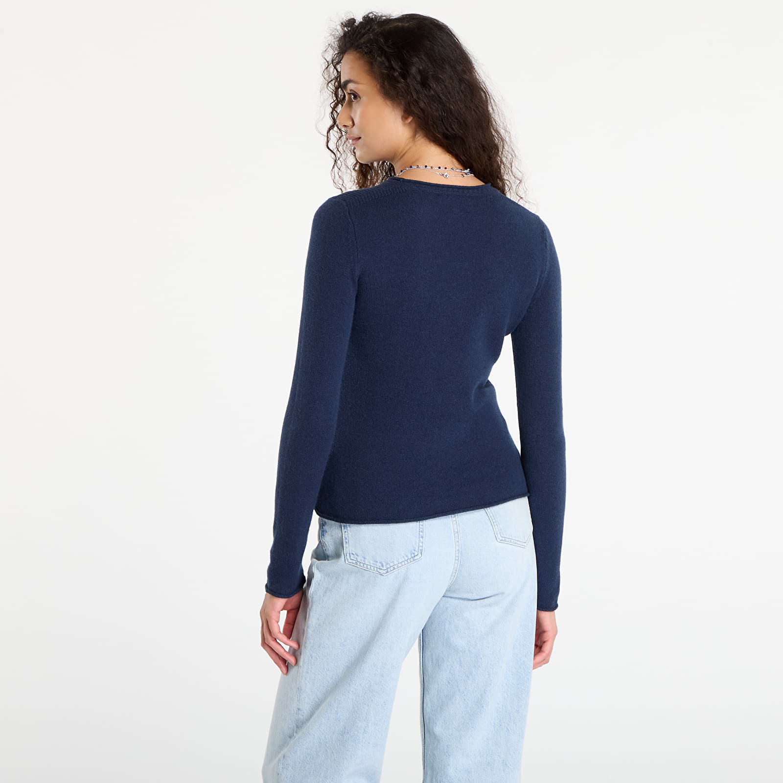 Džemperi Tommy Hilfiger Soft Wool C-Nk Ls Sweater Blue