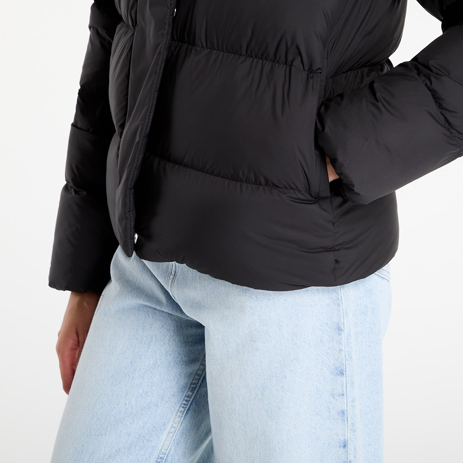 Jakas Tommy Hilfiger Down Hooded Puffer Jacket Black
