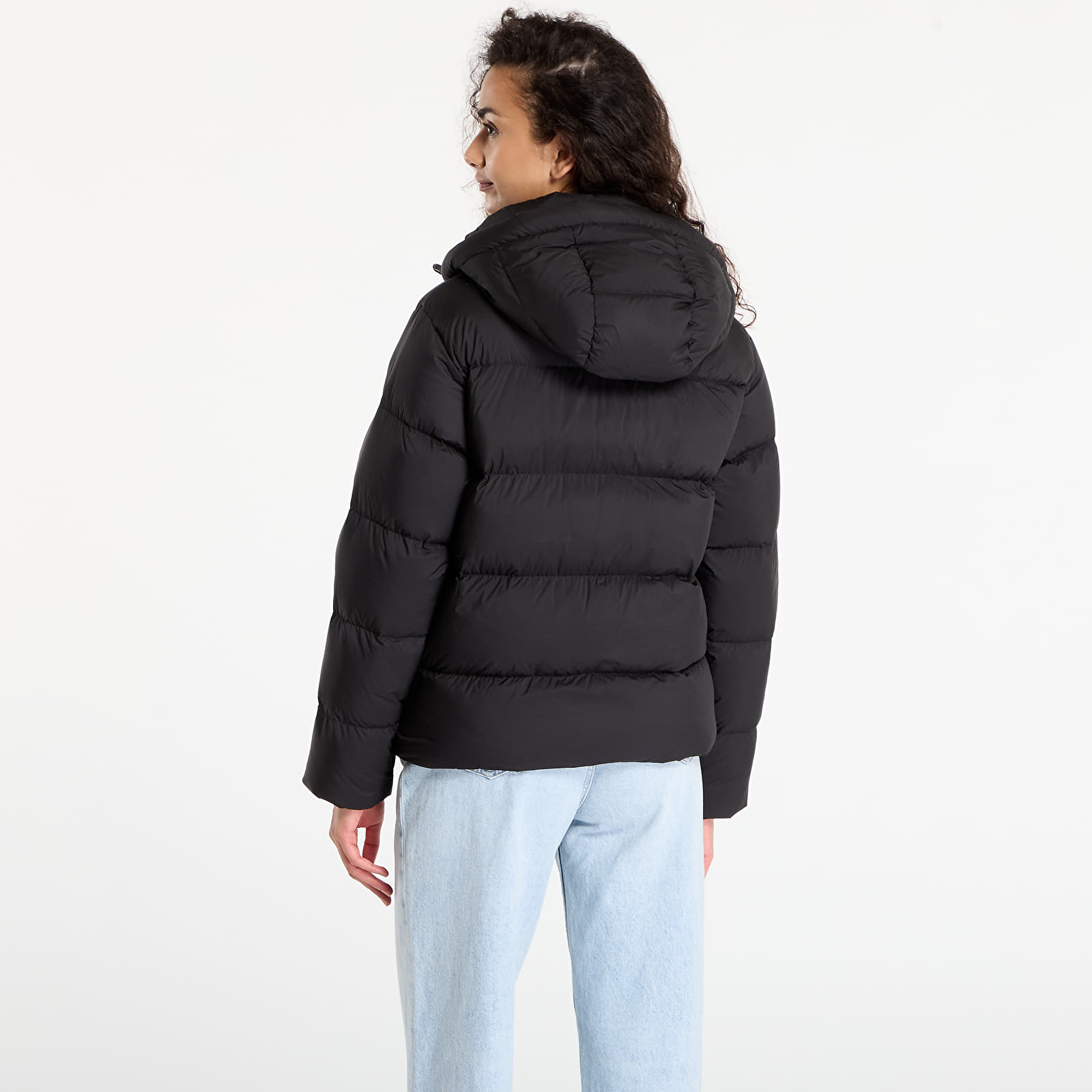Jakas Tommy Hilfiger Down Hooded Puffer Jacket Black