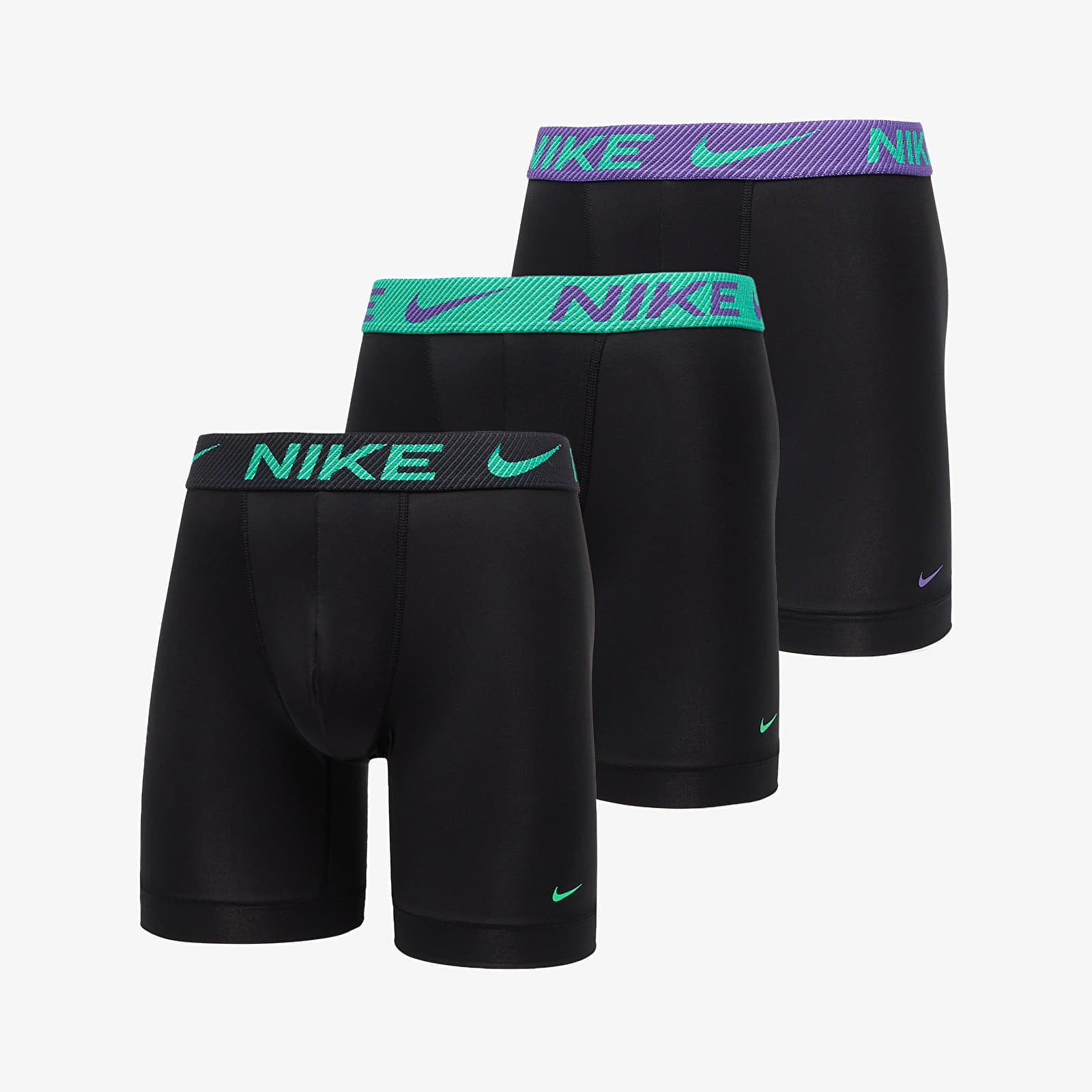 Nike DRI-FIT Essential Micro Boxer Brief Long 3-Pack Black L