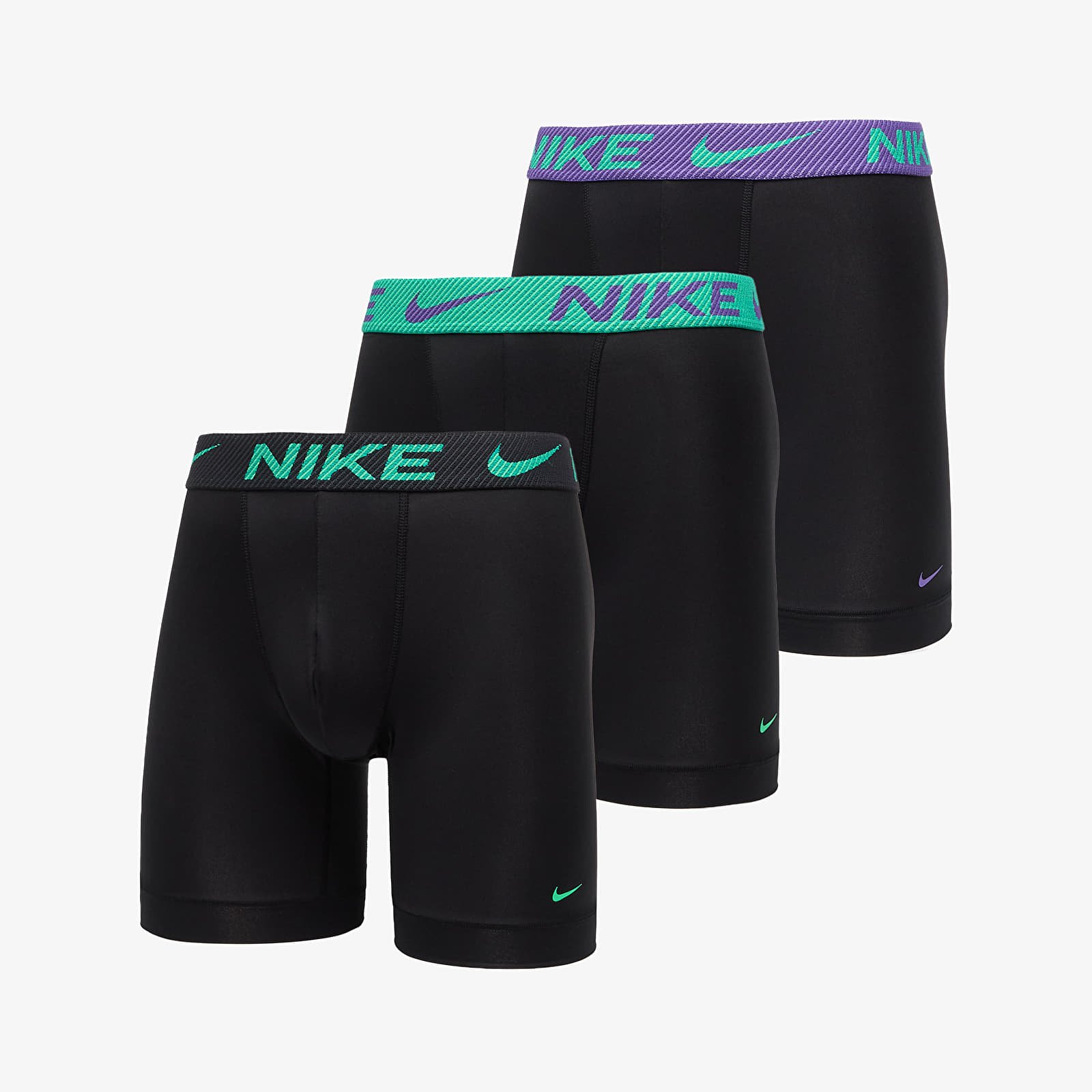 Bokseru šorti Nike DRI-FIT Essential Micro Boxer Brief Long 3-Pack Black