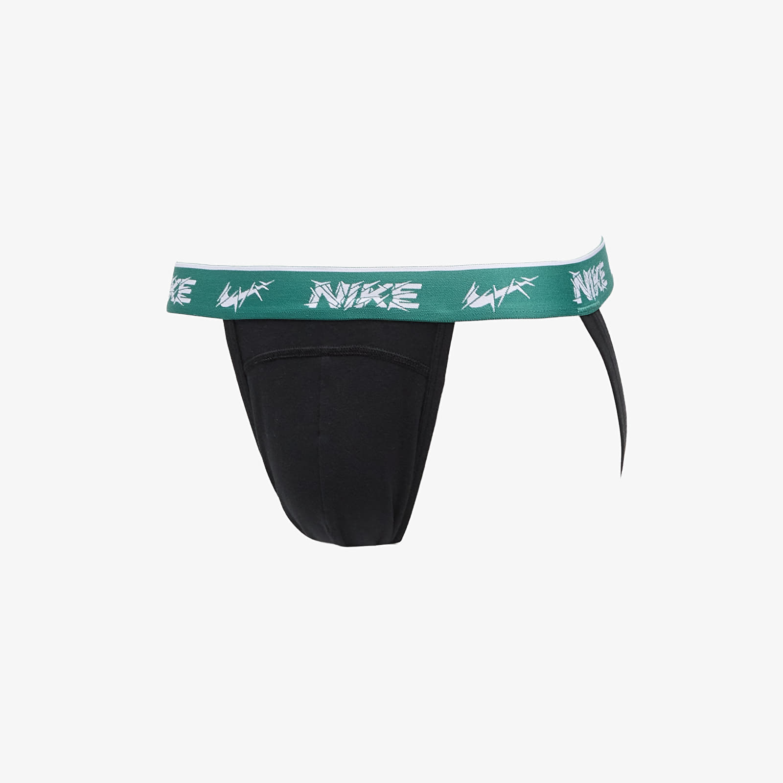 Vīriešu bokseri Nike DRI-FIT Everyday Cotton Stretch Jock Strap 3-Pack Black